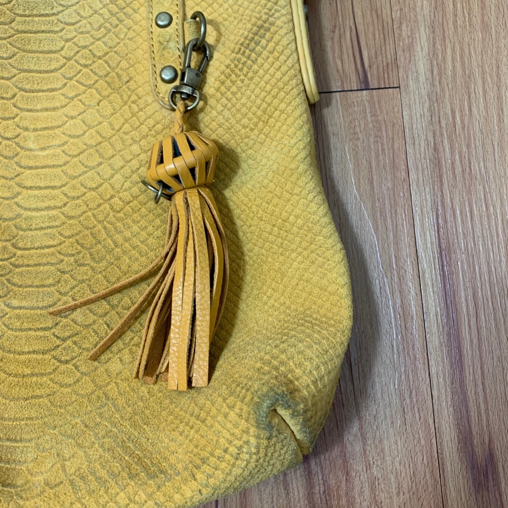 The Sak Sophie Suede Leather Crossbody Satchel - Picture 5 of 16